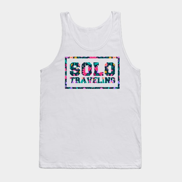 solo traveling , sailing and canoeing , retro hippie van beach surfer longboard aloha Tank Top by  Funny .designs123